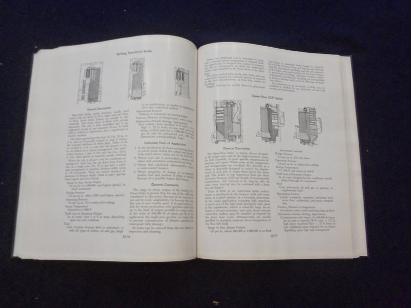 1960 STEAM ITS GENERATION AND USE HARDCOVER BOOK - BABCOCK & WILCOX CO.- KD 8343