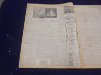 1920 JULY 25 NEW YORK TIMES - FINAL CUP RACE OFF TILL TOMORROW - NT 9338