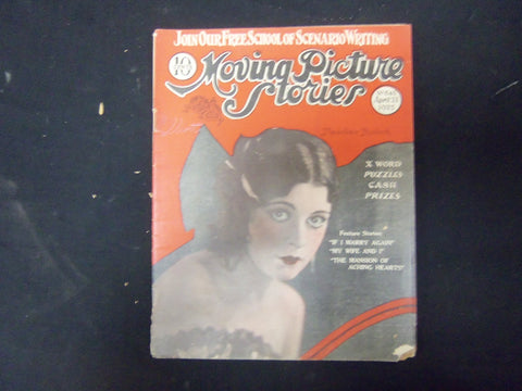 1925 APRIL 21 MOVING PICTURE STORIES MAGAZINE - MADELINE HURLOCK - ST 834