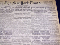 1946 FEBRUARY 4 NEW YORK TIMES - SITE FOR U. N. STIRS PROTESTS - NT 2635