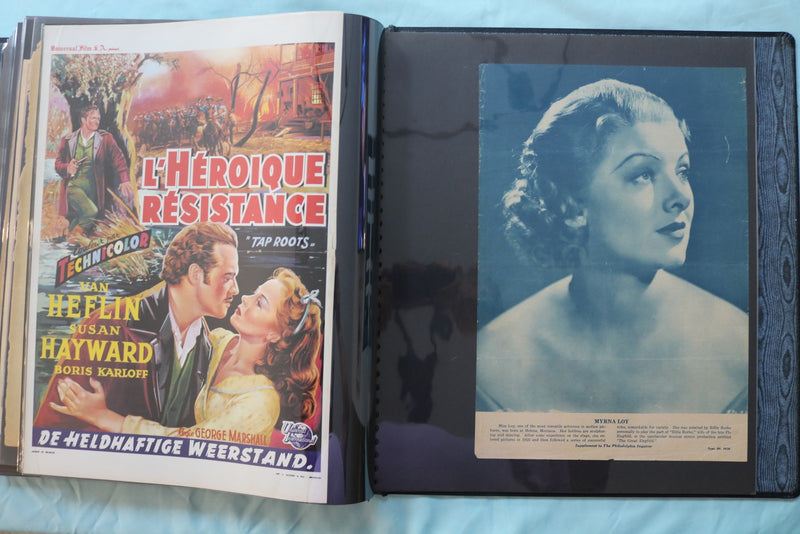 HUGE MOVIE SCRAPBOOK - LOBBY CARDS - #19