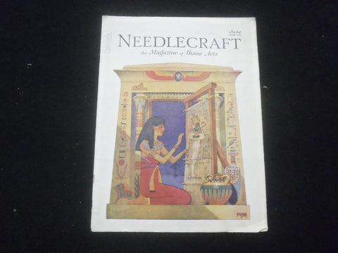 1929 JUNE NEEDLECRAFT MAGAZINE - NICE ILLUSTRATED COVER - SP 885S