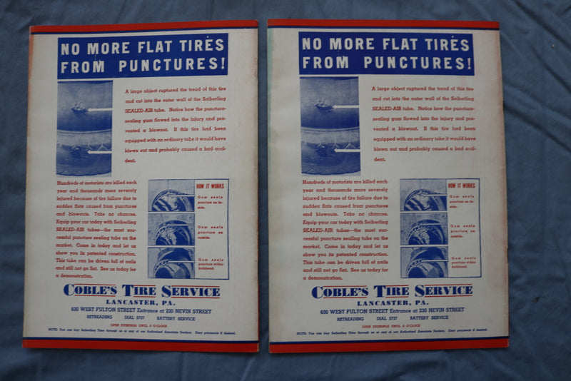 1938 LANCASTER MOTORIST MAGAZINE - LOT OF 8 - O 3734