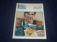 1978 NOV 4 PENN STATE UNIV VS UNIVERSITY OF MARYLAND FOOTBALL PROGRAM - ST 1951O