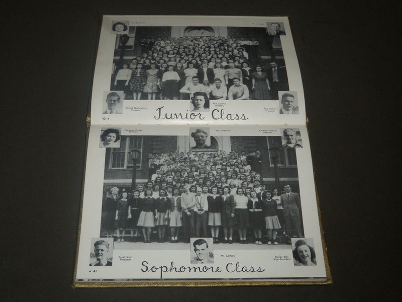 1944 THE PURPLE BOGOTA HIGH SCHOOL YEARBOOK - NEW JERSEY - PHOTOS - YB 958