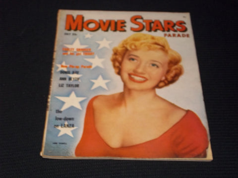 1951 JULY MOVIE STARS PARADE MAGAZINE - JANE POWELL COVER - E 13862