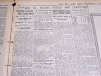 1920 JANUARY 28 NEW YORK TIMES - FRANK BAKER QUITS YANKEES FOR FARM - NT 6766
