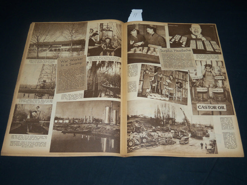 1945 MAY 6 THE PITTSBURGH PRESS SUNDAY ROTO SECTION - ERNIE PYLE - NP 4568