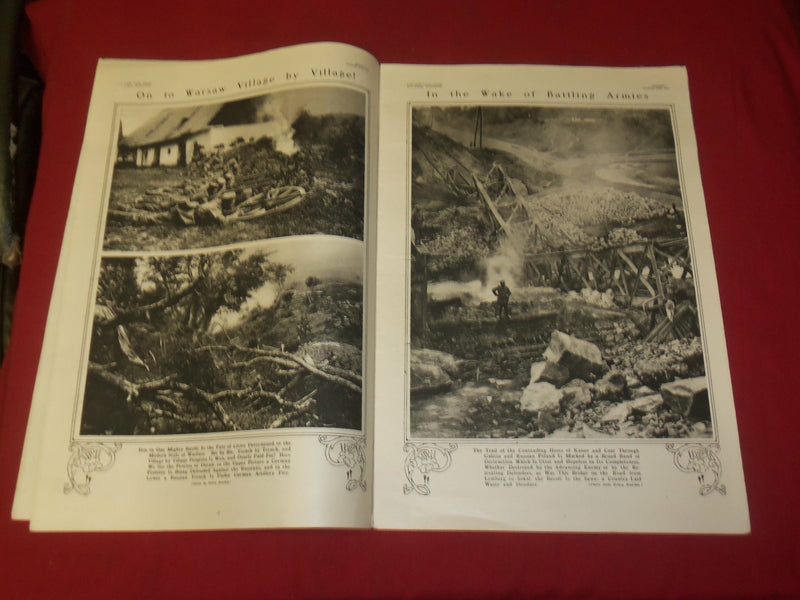 1915 AUGUST 12 NY TIMES PICTORIAL SECTION - GENERAL VON HINDENBURG - NP 3966