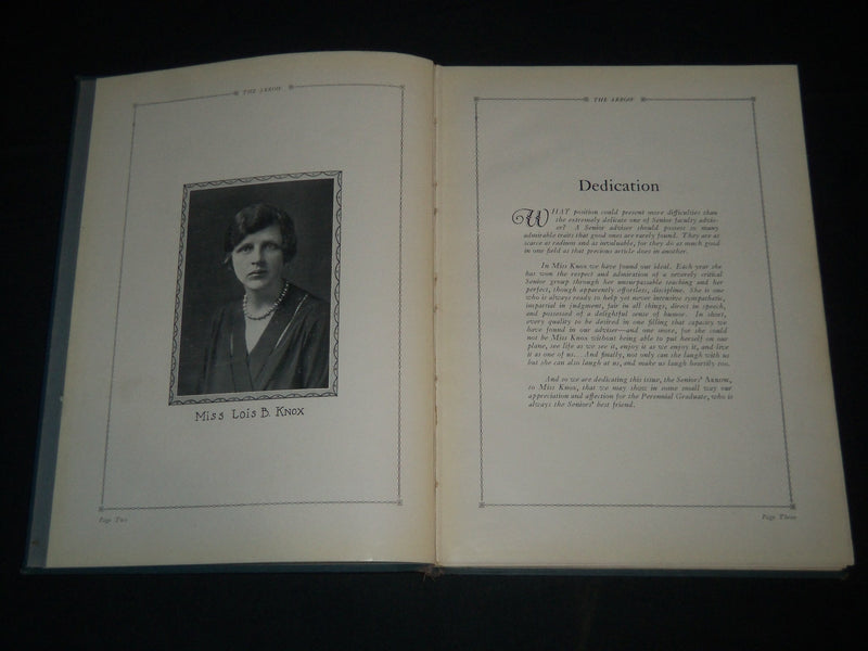 1928 THE ARROW-RIDGEWOOD HIGH SCHOOL YEARBOOK - NEW JERSEY - PHOTOS - YB 1696