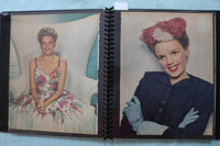 MOVIE STAR PHOTO SCRAPBOOK - CLINT EASTWOOD - JUDY GARLAND - CLARK GABLE - #63