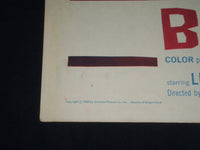 1960 BETWEEN TIME AND ETERNITY 1/2 SHEET MOVIE POSTER - LILLI PALMER - P 409