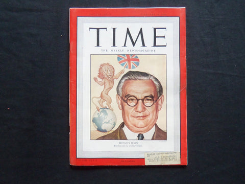 1946 FEBRUARY 18 TIME MAGAZINE - BRITAIN'S ERNEST BEVIN - T 1008