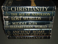1961-1968 THE HORIZON BOOK LOT OF 8 - GREAT PHOTOS & ILLUSTRATIONS - KD 5H
