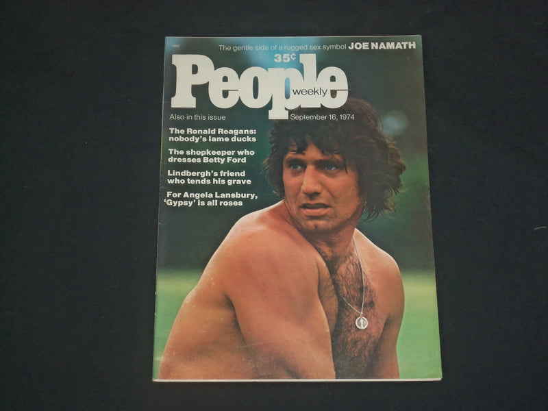 1974 SEPTEMBER 16 PEOPLE MAGAZINE - JOE NAMATH - B 4708