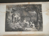 1856 JAN-DEC LADIES' REPOSITORY BOUND VOLUME NO. 16 - GREAT ENGRAVINGS - KD 4340