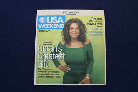 2006 DECEMBER 15-17 USA WEEKEND MAGAZINE - OPRAH WINFREY COVER - E 18303