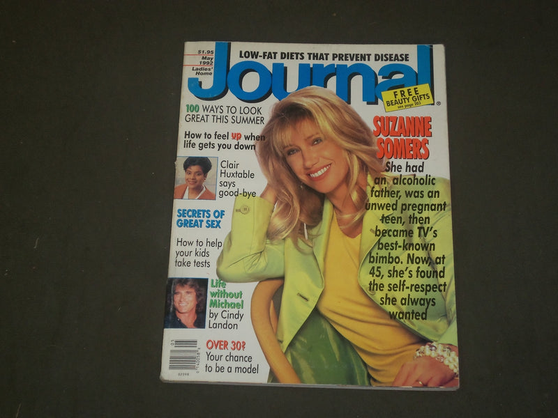 1992 MAY LADIES' HOME JOURNAL MAGAZINE - SUZANNE SOMERS - B 2264