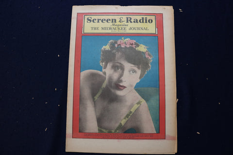 1937 MAY 2 SCREEN & RADIO MAGAZINE - LUISE RAINER COVER - E 23071