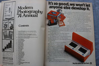 1974 MODERN PHOTOGRAPHY ANNUAL MAGAZINE - MANY GREAT PHOTOGRAPHS - ST 5510R