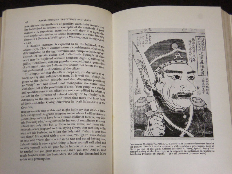 1939 NAVAL CUSTOMS TRADITIONS AND USAGE BY LELAND LOVETTE BOOK - KD 3486S