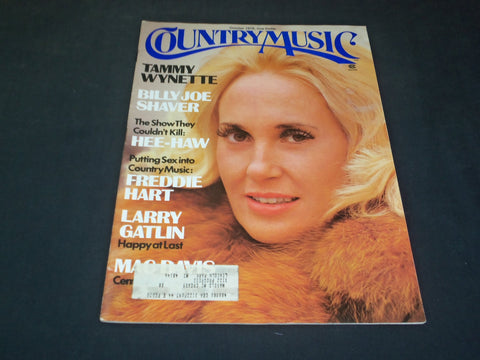1976 OCTOBER COUNTRY MUSIC MAGAZINE - TAMMY WYNETTE - SP 7274