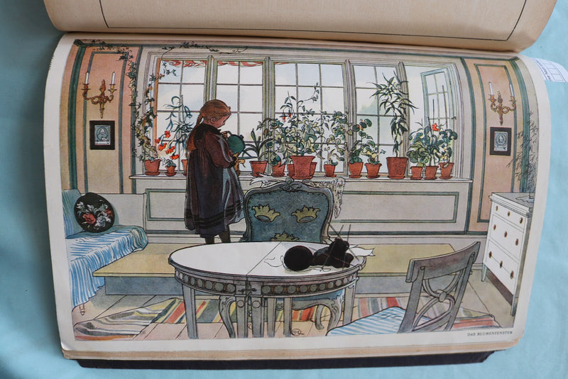 1908-1909 CARL LARSSON - DAS HAUS IN DER SONNE - SOFTCOVER BOOK - K 3290
