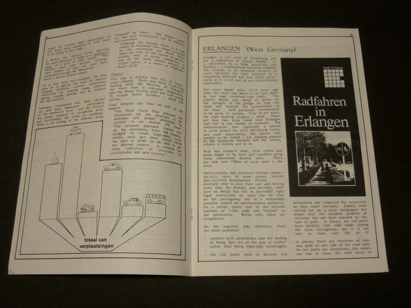 1986-1988 BICYCLES BULLETIN- FRIENDS OF THE EARTH MAGAZINE LOT OF 3 - O 3264