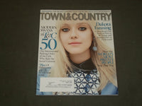 2014 AUGUST TOWN & COUNTRY MAGAZINE - DAKOTA FANNING COVER - B 2392