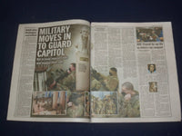 2021 JANUARY 14 NEW YORK DAILY NEWS NEWSPAPER - TRUMP IMPEACHED FOR SECOND TIME