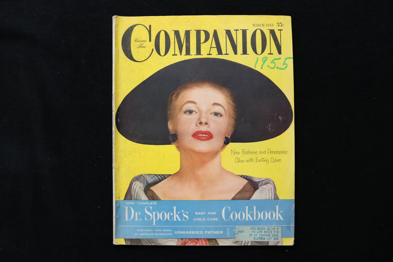 1955 MARCH WOMAN'S HOME COMPANION MAGAZINE - GREAT STORIES COVER - E 24385