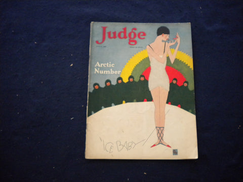 1927 JULY 2 JUDGE MAGAZINE - ARCTIC NUMBER - ICE BABY - B 436B