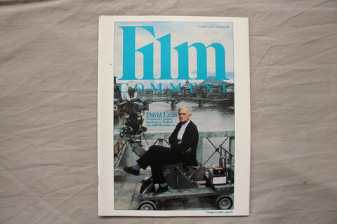 1985 FEBRUARY FILM COMMENT MAGAZINE - DAVID LEAN-PASAGE TO INDIA COVER - E 24032
