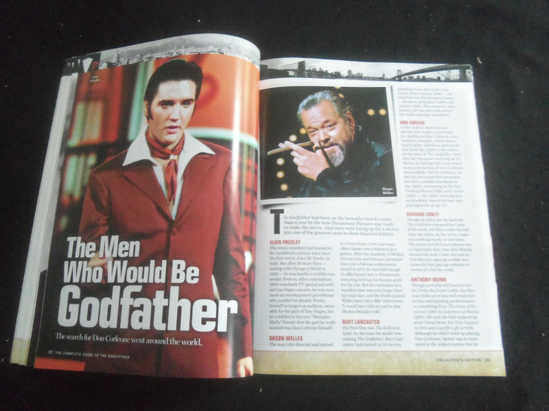 2019 THE COMPLETE GUIDE TO THE GODFATHER MAGAZINE - MARLON BRANDO - B 4077D