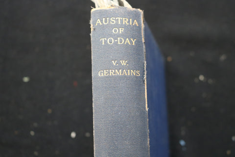 1932 AUSTRIA OF TODAY HARDCOVER BOOK BY VICTOR GERMANS - KD 9479