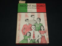 1972 MOUNT ALLEGRO HARDCOVER BOOK INSCRIBED BY JERRE MANGIONE - D 461