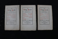 1894-1896 THE CHAP BOOK - SEMI-MONTHLY - LOT OF 38 - O 3717