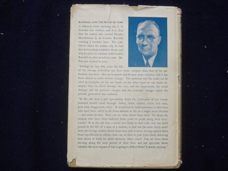 1950 RANDALL AND THE RIVER OF TIME HARDCOVER BOOK BY C.S. FORESTER - KD 8847