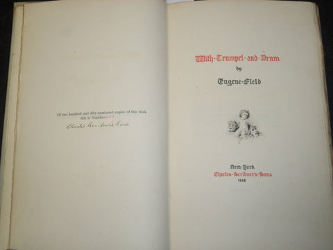 1892 WITH TRUMPET AND DRUM LIMITED EDITION #223 BY EUGENE FIELD - JC 4