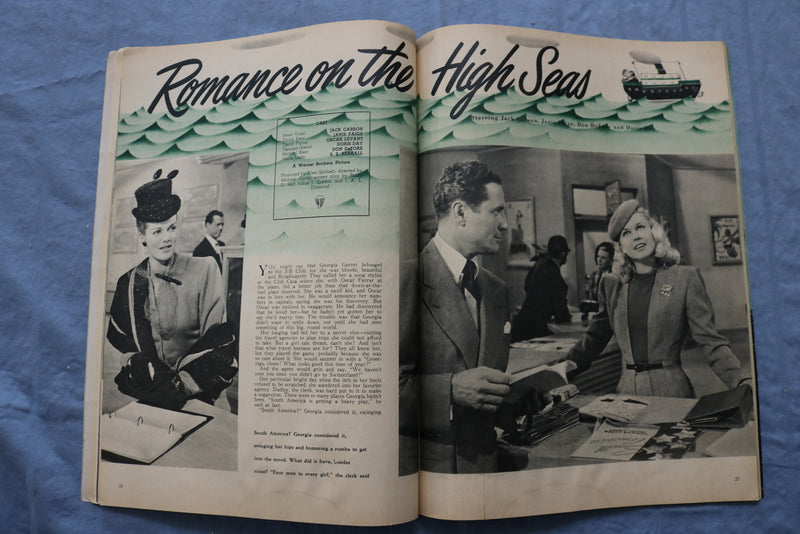 1948 JULY MOVIE STORY MAGAZINE - BING CROSBY & JOAN FONTAINE COVER - ST 1002L