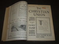 1893 JAN-JUNE THE CHRISTIAN UNION MAGAZINE BOUND VOLUME - NICE ILLUS - R 633