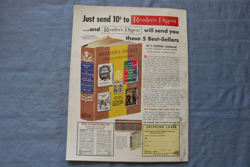 1958 DECEMBER MOTION PICTURE MAGAZINE - LIZ TAYLOR & EDDIE FISHER COVER - E 9035
