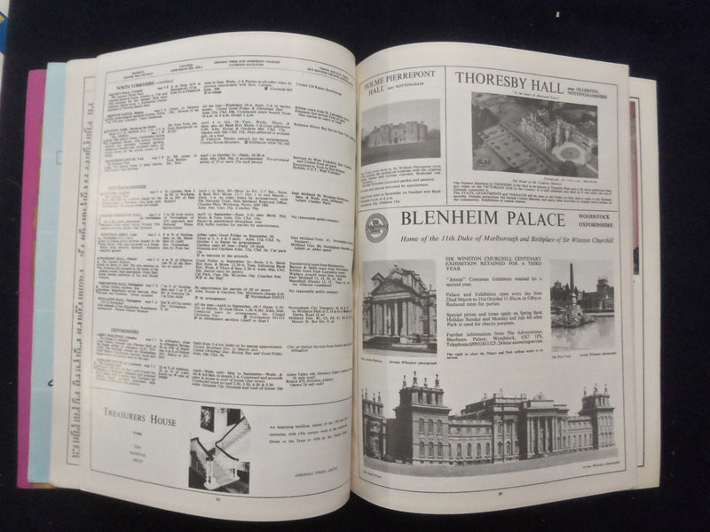 1976 HISTORIC HOUSES CASTLES & GARDENS MAGAZINE - 25TH ANNIVERSARY - SP 1534E