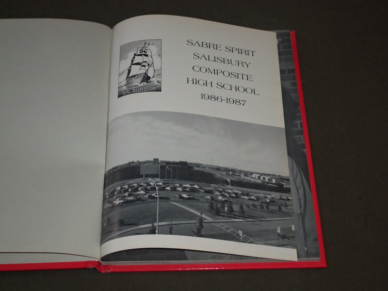 1987 SABRE SPIRIT SALISBURY COMPOSITE HIGH SCHOOL YEARBOOK - CANADA - YB 1108
