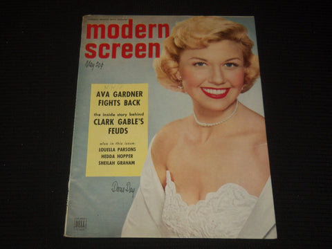 1952 MAY MODERN SCREEN MAGAZINE - DORIS DAY COVER - E 14333