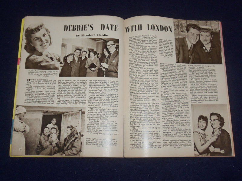 1955 JULY FILM REVIEW MAGAZINE - ANN MILLER - DOROTHY MALONE - J 9680