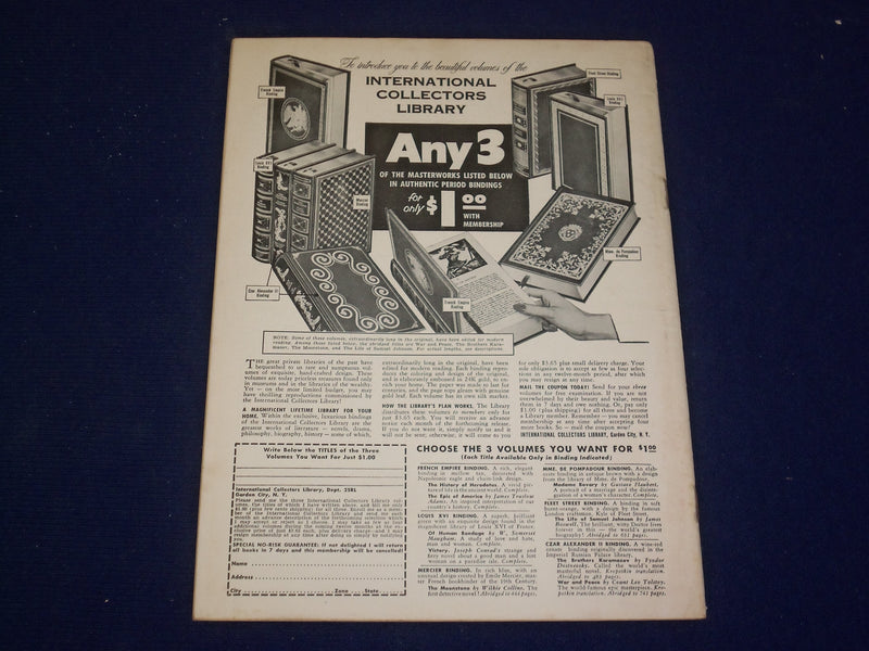 1957 FEBRUARY 9 SATURDAY REVIEW MAGAZINE - JOSEPH CONRAD - SP 9446