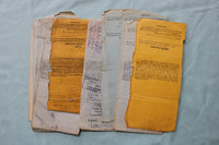 1920'S-1930'S OHIO MOTOR VEHICLE SALES CERTIFICATES - LOT OF 130 - K 2548