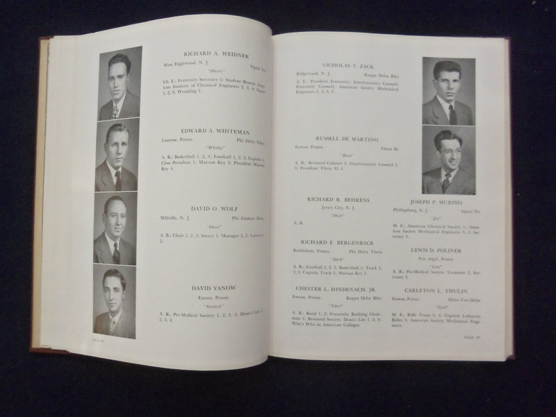 1947 THE MELANGE LAFAYETTE COLLEGE YEARBOOK - EASTON, PENNSYLVANIA - YB 3079