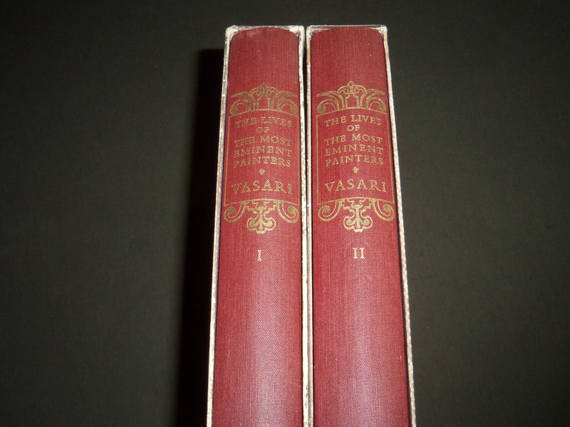 1967 THE LIVES OF THE MOST EMINENT PAINTERS BOXED VOLUMES 1 & 2 BOOKS - I 1211